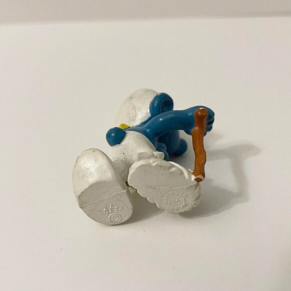 Smurfs Smurfette Doctor Nurse Injured Smurf Peyo Schleich - Picture 7 of 16